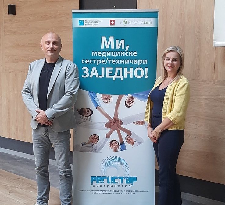 UČEŠĆE GLAVNOG MEDICINSKOG TEHNIČARA JZU SPECIJALNE BOLNICE ZA PSIHIJATRIJU SOKOLAC NA OBUCI ZA UPIS U REGISTAR SESTRINSTVA REPUBLIKE SRPSKE