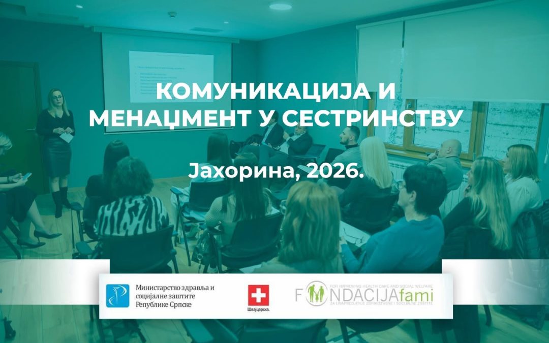 UČEŠĆE GLAVNOG MEDICINSKOG TEHNIČARA JZU SPECIJALNE BOLNICE ZA PSIHIJATRIJU SOKOLAC NA EDUKACIJI “JAČANJE MENADŽERSKIH VJEŠTINA MEDICINSKIH SESTARA I TEHNIČARA U REPUBLICI SRPSKOJ”